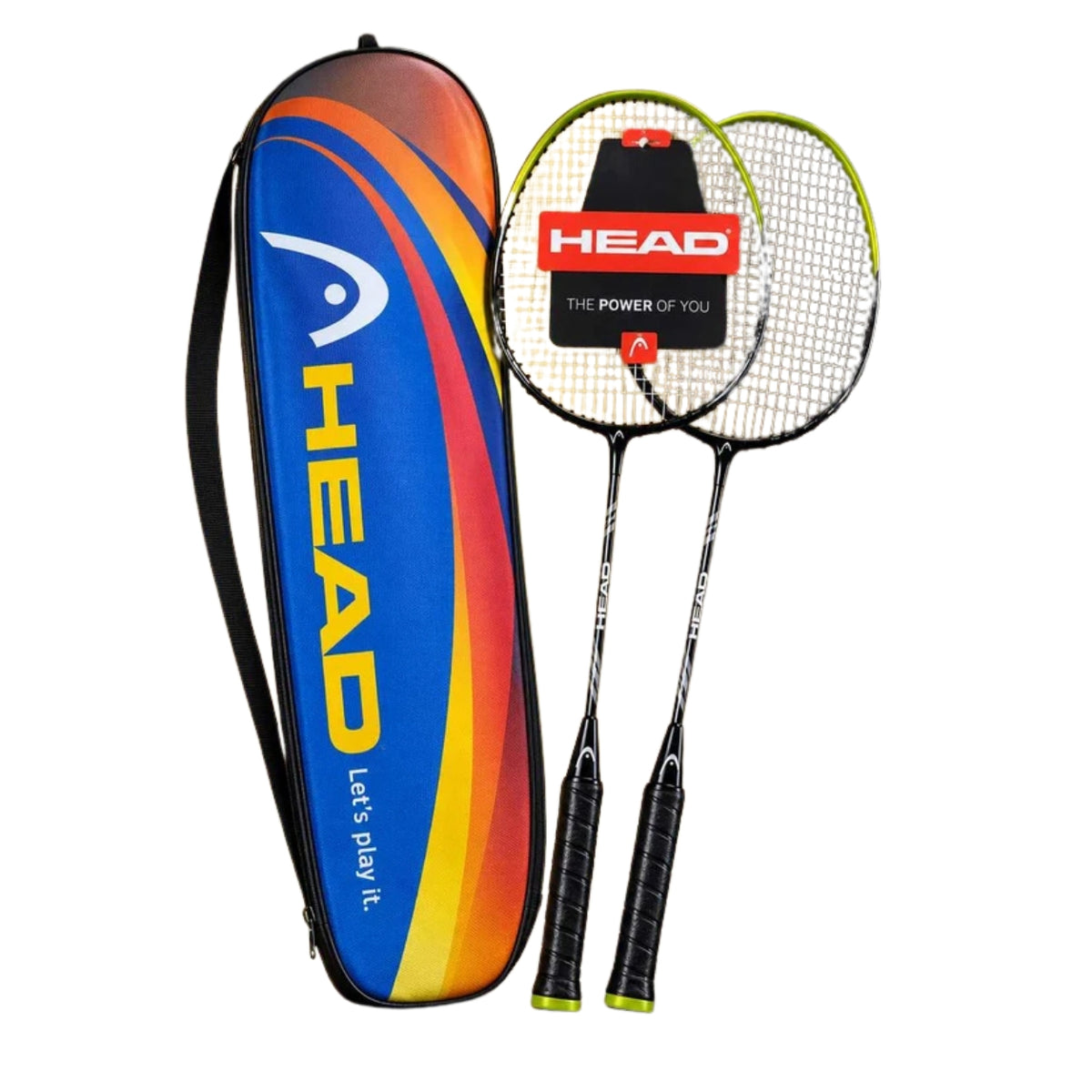 HEAD Badminton Racket Pair with Cover