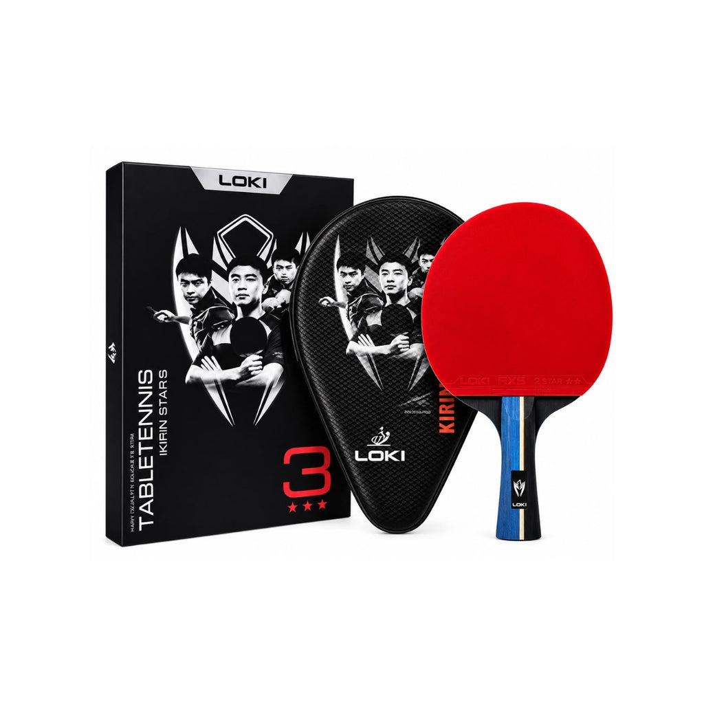 Loki Table Tennis Racket Kirin 3 Star With Bag