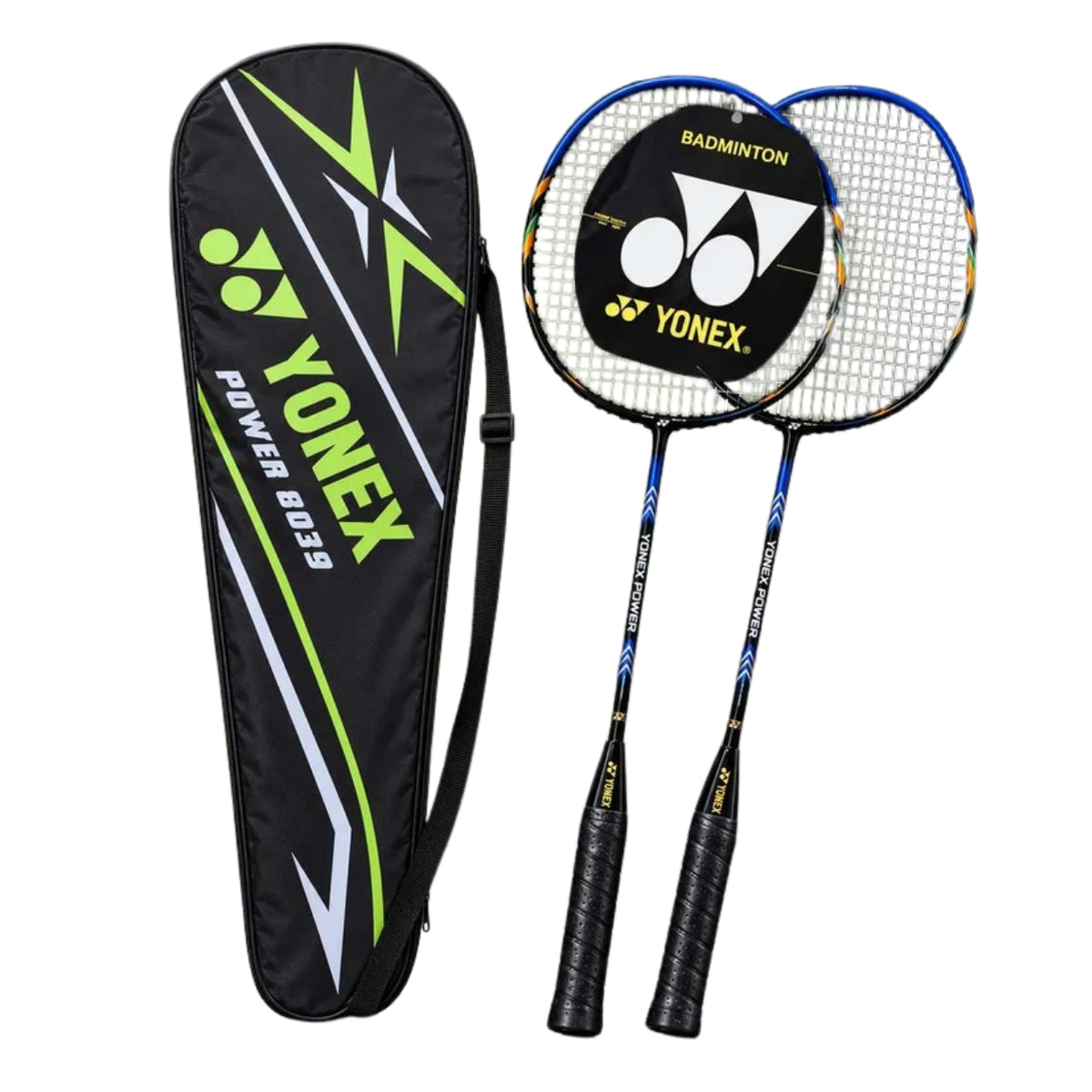 Yonex Badminton Racket Pair with Cover