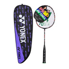 Yonex Badminton Racket with Purple and Black Cover