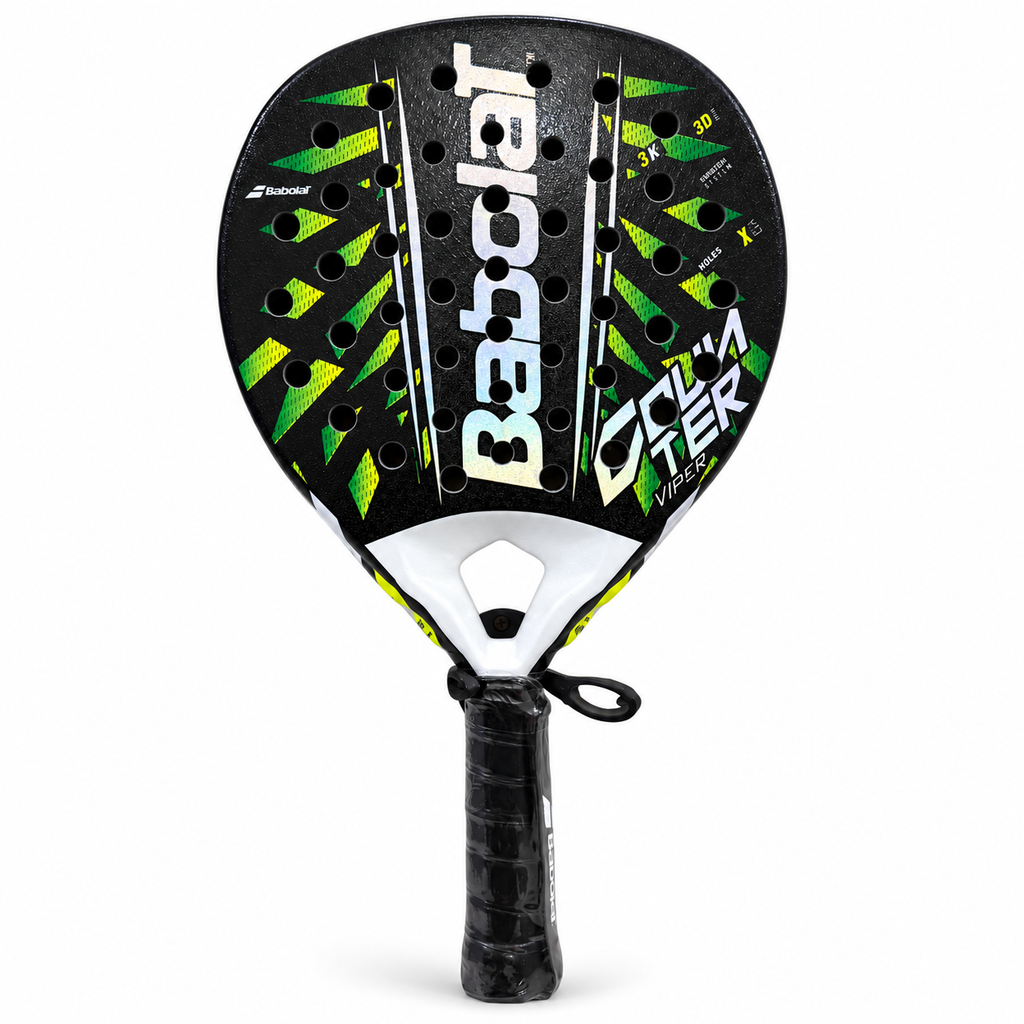 Counter Viper racket on white background