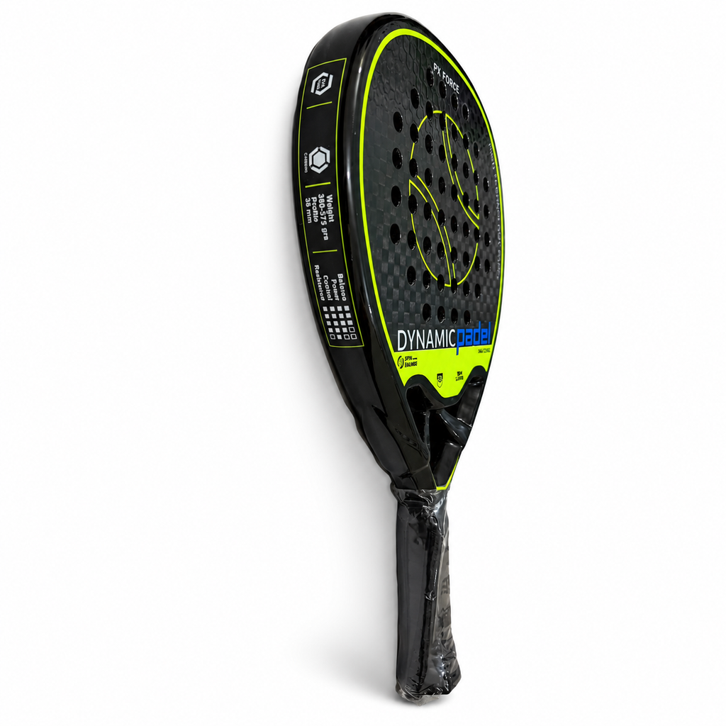 Dynamic Padel PX Force racket white background view 1