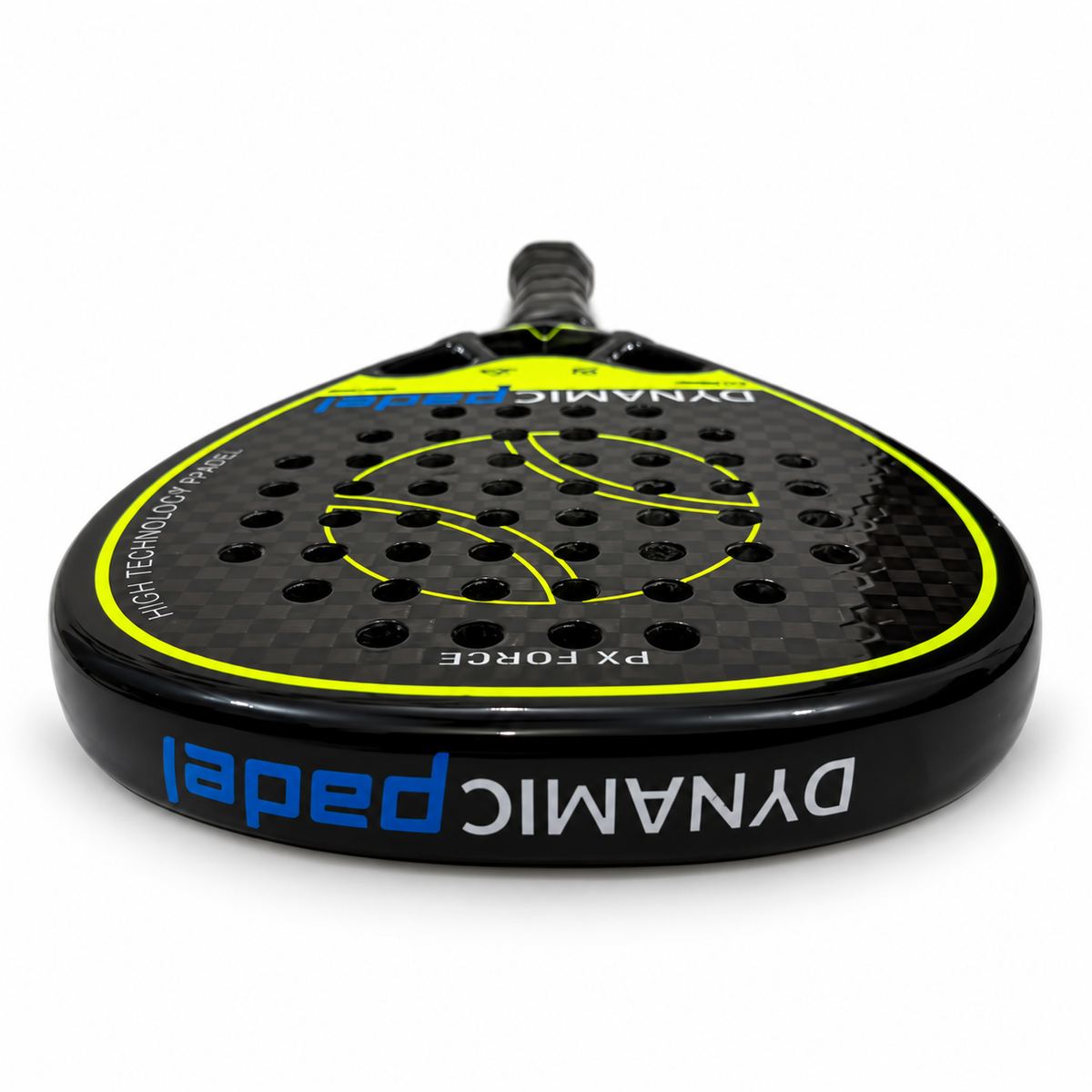 Dynamic Padel PX Force racket white background view 2