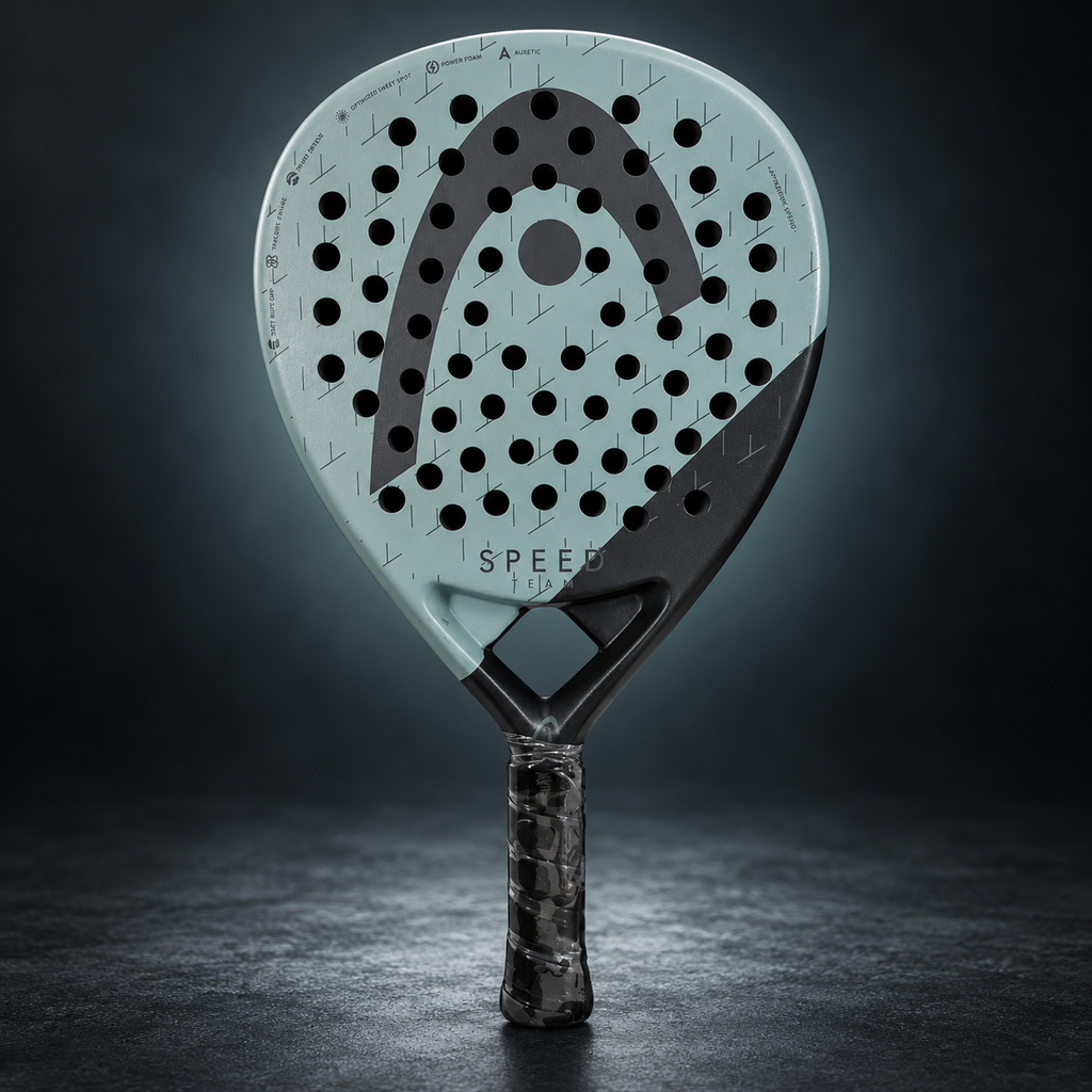 HEAD Speed racket on dark studio background