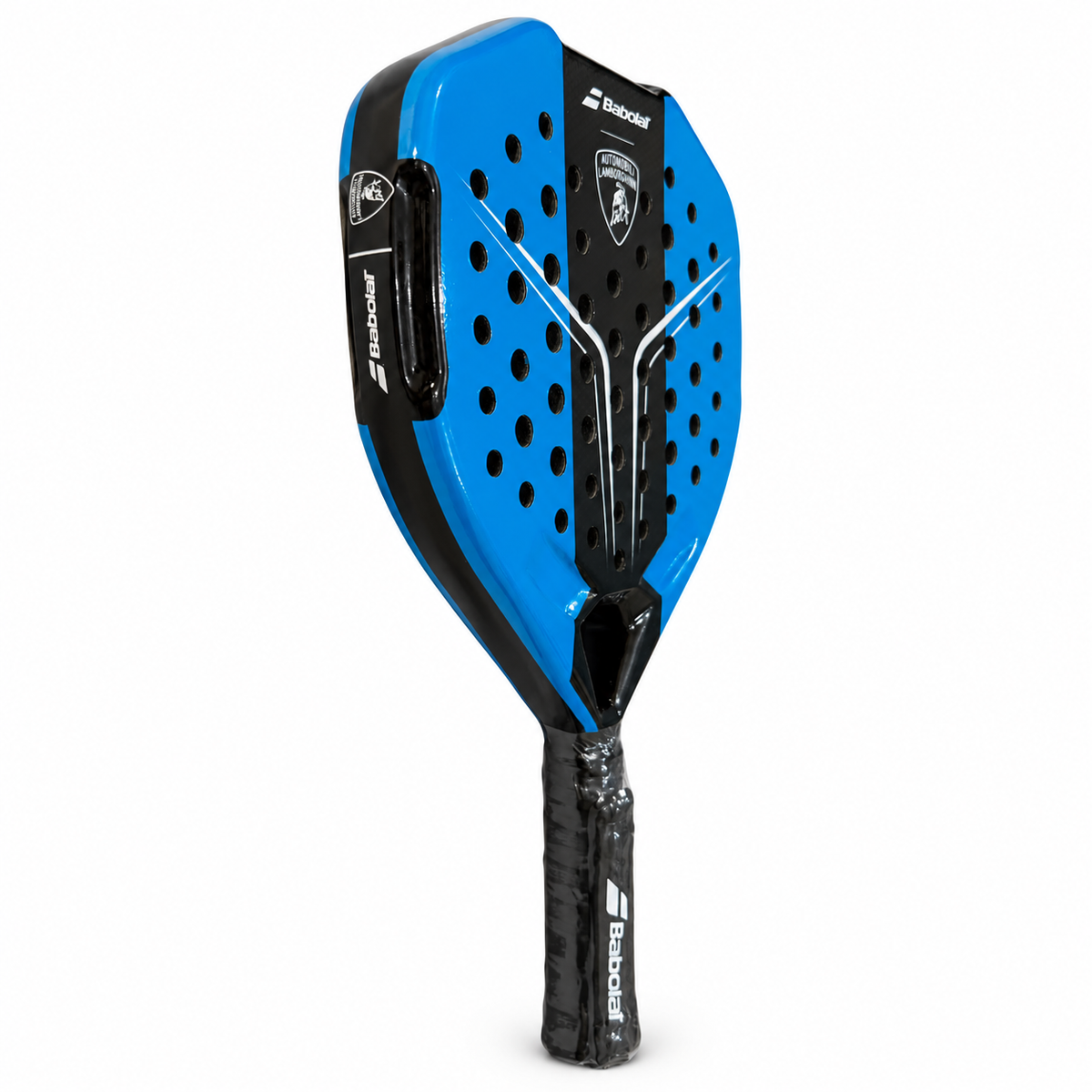 Automobili Lamborghini BL.001 blue and black racket view 2