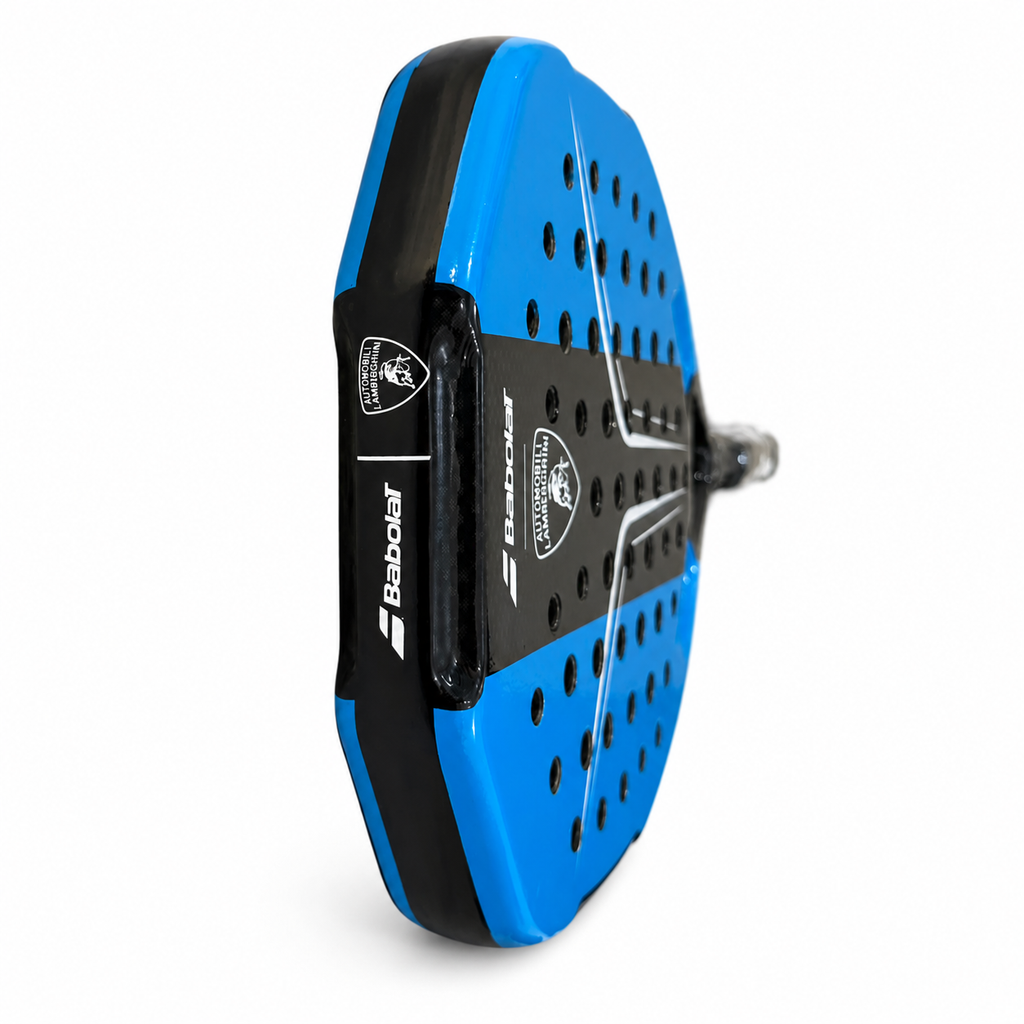 Automobili Lamborghini BL.001 blue and black racket view 3