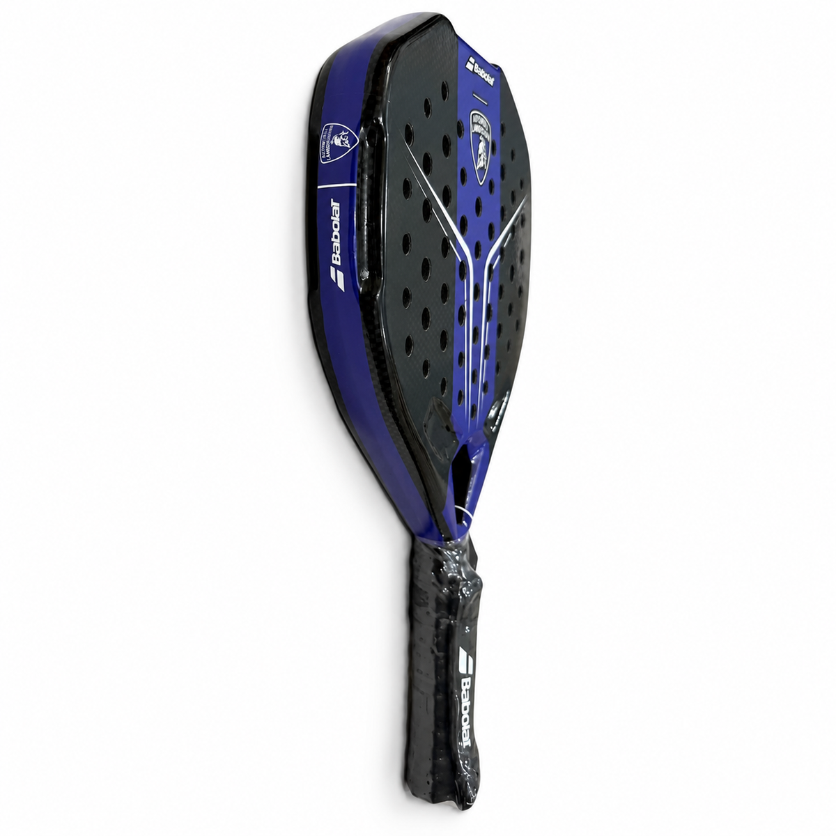 Automobili Lamborghini BL.001 purple and black racket view 5