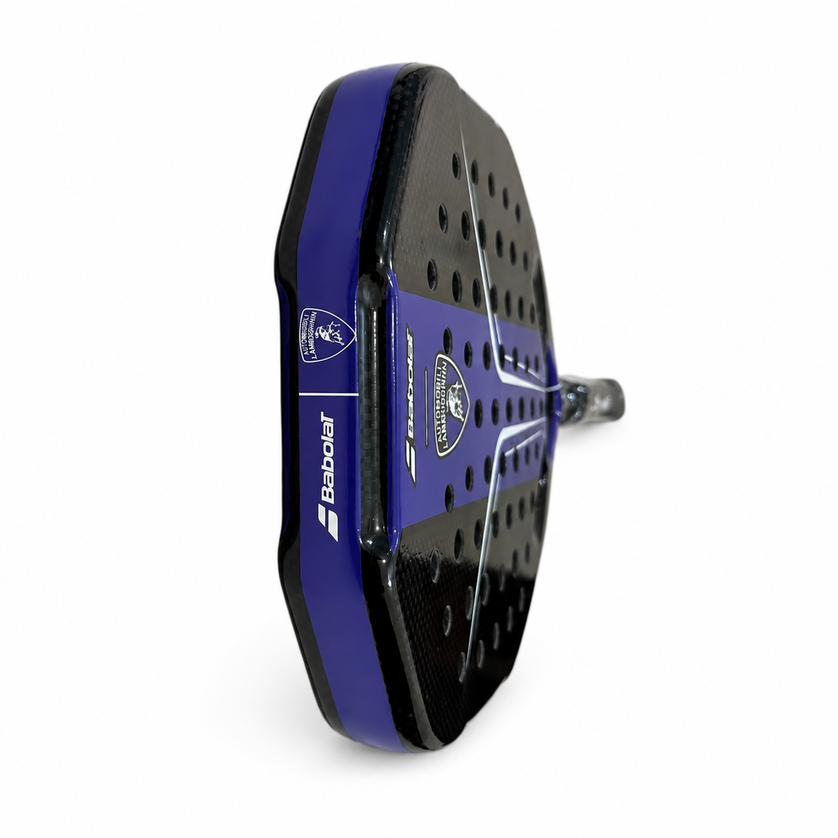 Automobili Lamborghini BL.001 purple and black racket view 6