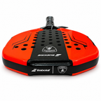 Lamborghini-style padel racket on white background