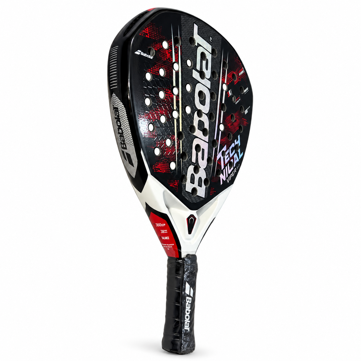 Technical Viper racket on white background