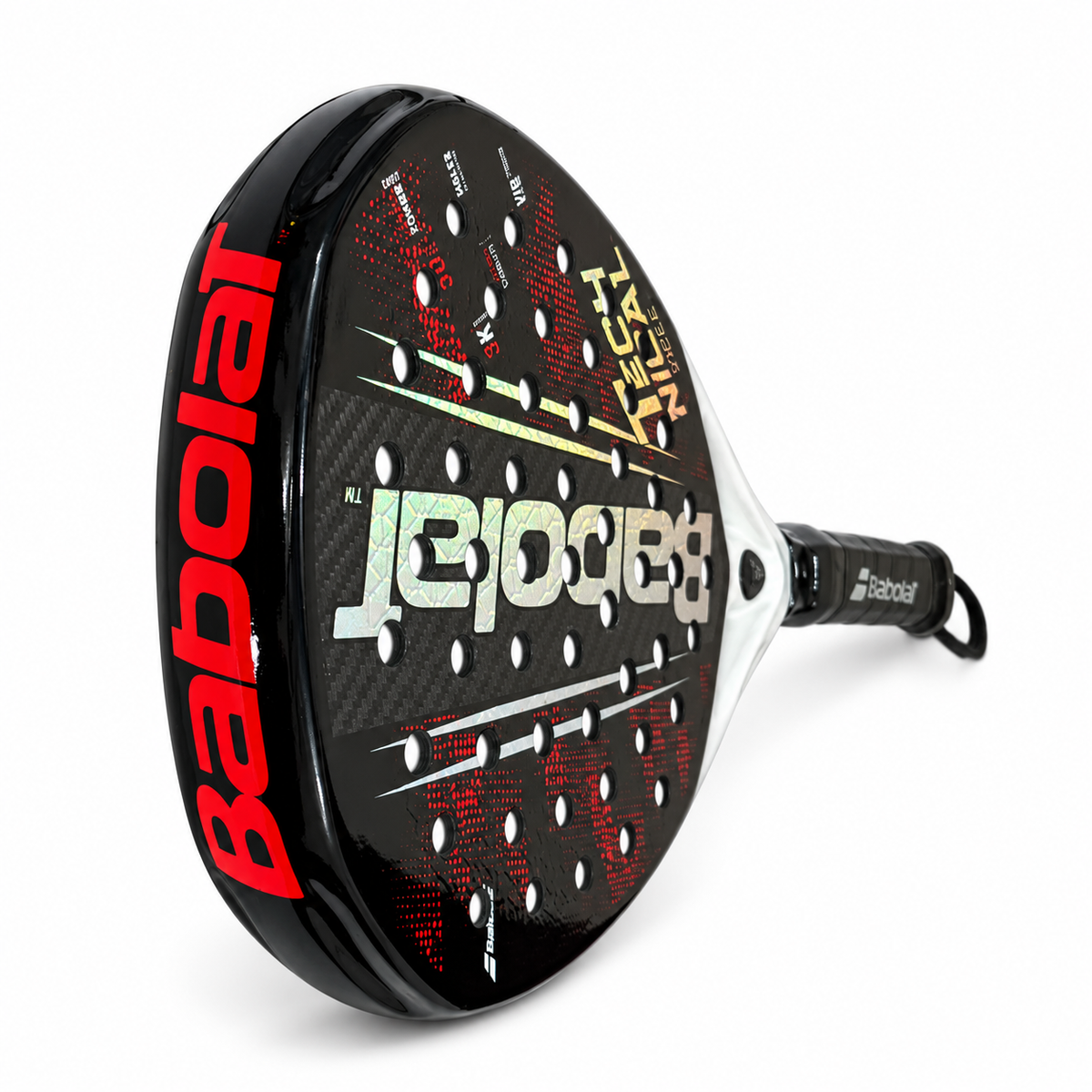 Technical Viper racket on white background