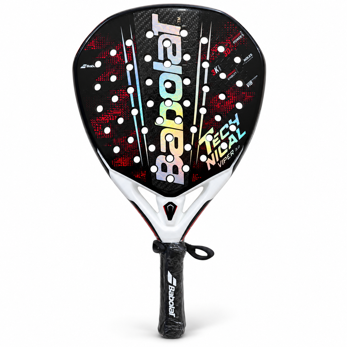 Technical Viper racket on white background