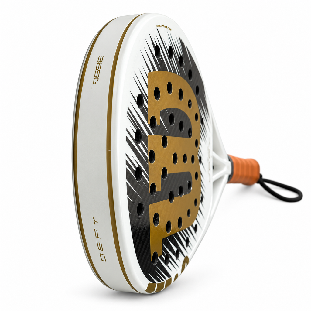 Wilson Defy V1 Padel Racket white background view 3